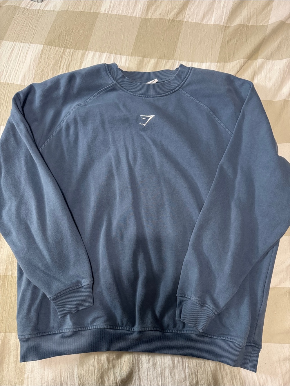 Gymshark Men’s Crewneck Sweatshirt - Dusty Blue